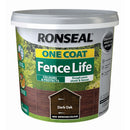 1 Coat Fence Life 5L - Dark Oak