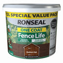 1 Coat Fence Life 12L - Medium Oak