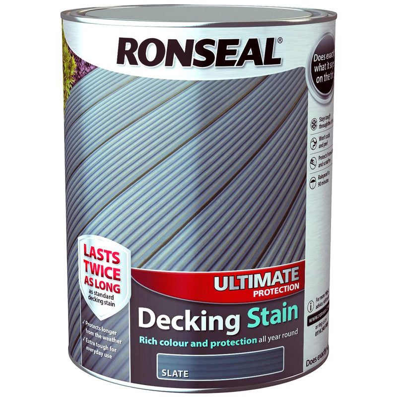 Ultimate Protection Decking Stain 5L - Slate