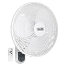16" 3 Speed Wall Fan with Remote Control