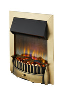 Dimplex Braemar Optiflame 3D Electric Inset Fire - Brass