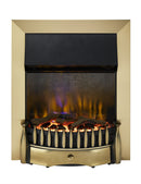 Dimplex Braemar Optiflame 3D Electric Inset Fire - Brass