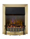 Dimplex Braemar Optiflame 3D Electric Inset Fire - Brass