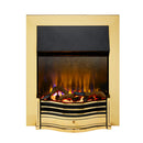 Dimplex Dumfries Optiflame 3D Electric Inset Fire - Brass