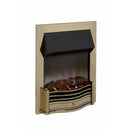 Dimplex Dumfries Optiflame 3D Electric Inset Fire - Antique Brass