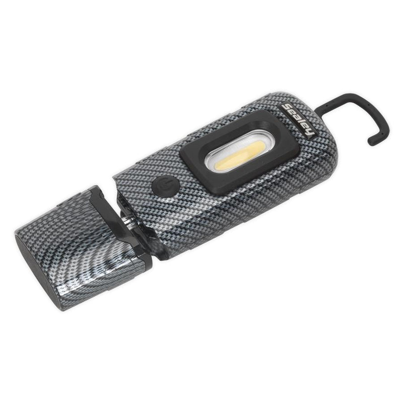 Rechargeable LED 360 Inspection Lamp - Carbon Fibre