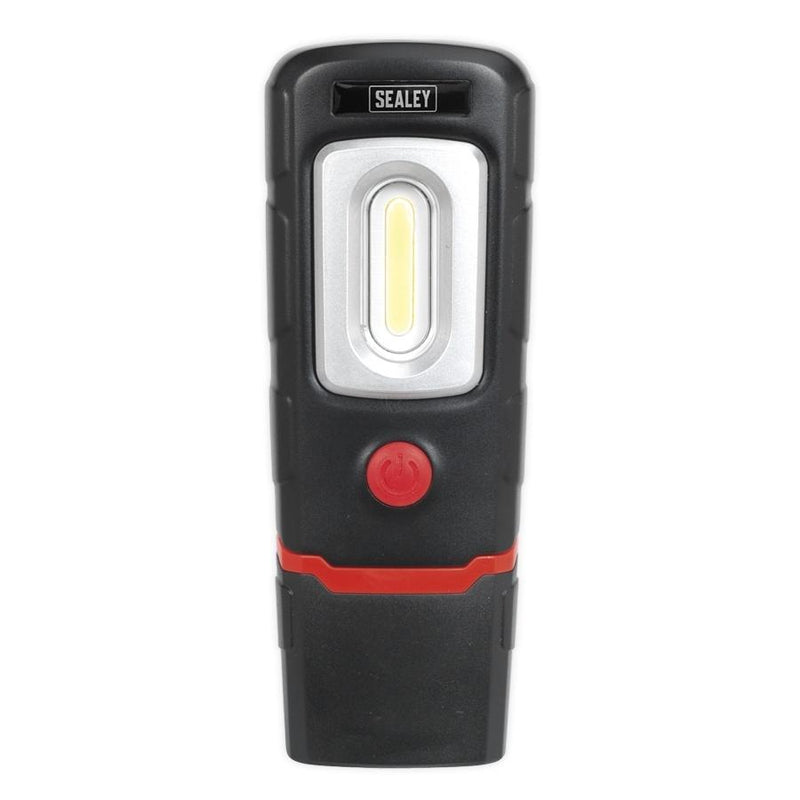 Rechargeable LED 360 Inspection Lamp - Brushed Aluminium