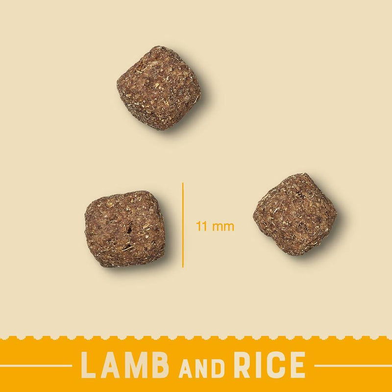 Complete Dry Small Breed Senior Dog Food - Lamb & Rice - 7.5KG