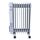 2Kw 9 Fin Oil Filled Radiator with Timer