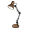 Angled ES Desk Lamp - Copper