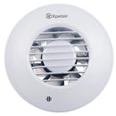 DX100BTR 4 inch (100mm) Simply Silent Round Bathroom Fan-Timer Round, Cool White