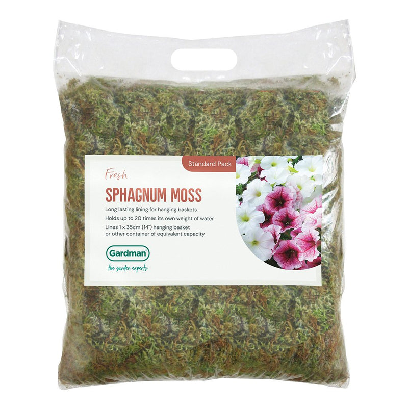 Fresh Sphagnum Moss - Standard Pack
