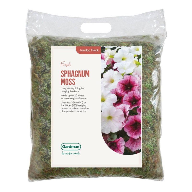 Fresh Sphagnum Moss - Jumbo Pack