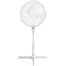 Portable 16-Inch Oscillating Stand Fan, White