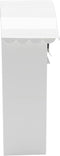 Sterling Classic Galvanised Steel Wall Mounted Postbox, White