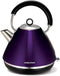 Morphy Richards Accents 1.5 Litre Pyramid Kettle, Plum