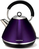 Morphy Richards Accents Pyramid Kettle & 4 Slice Toaster Set, Plum