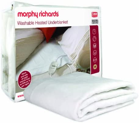 Morphy Richards Single Washable Heating Thermal Electric Bed Blanket