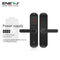 WiFi Smart Door Lock Right Handle - Black