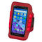 Aura Hi Visibility LED Phone Armband, Red