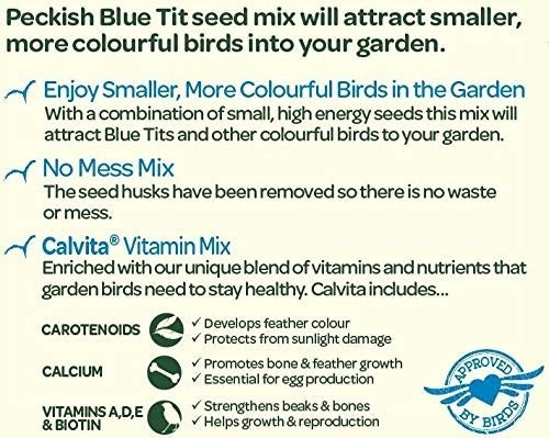Blue Tit Bird Seed Mix, 1 kg