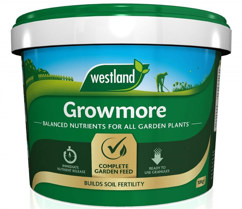 Growmore Garden Fertiliser, 10 kg Tub