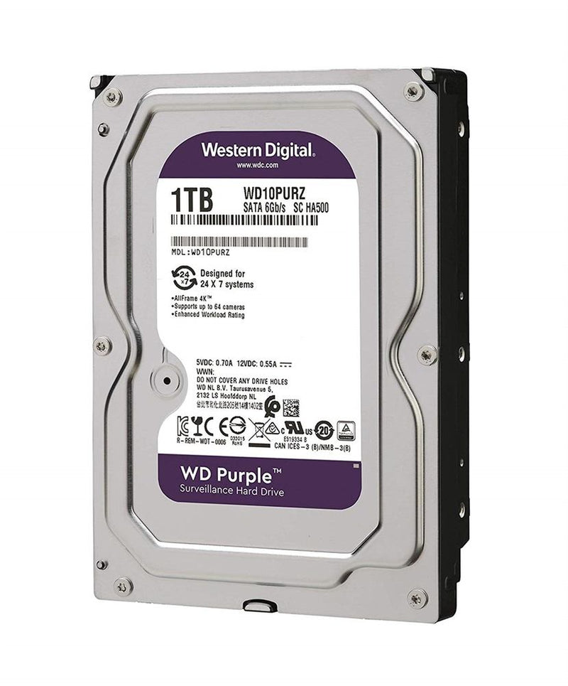 WD Purple Hard Disk Drive - 1TB