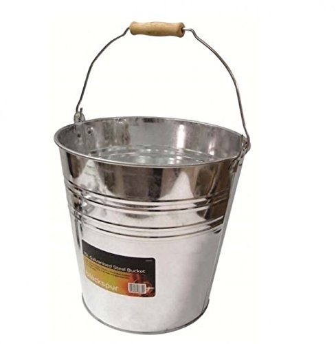 15ltr Galvanised Steel Bucket