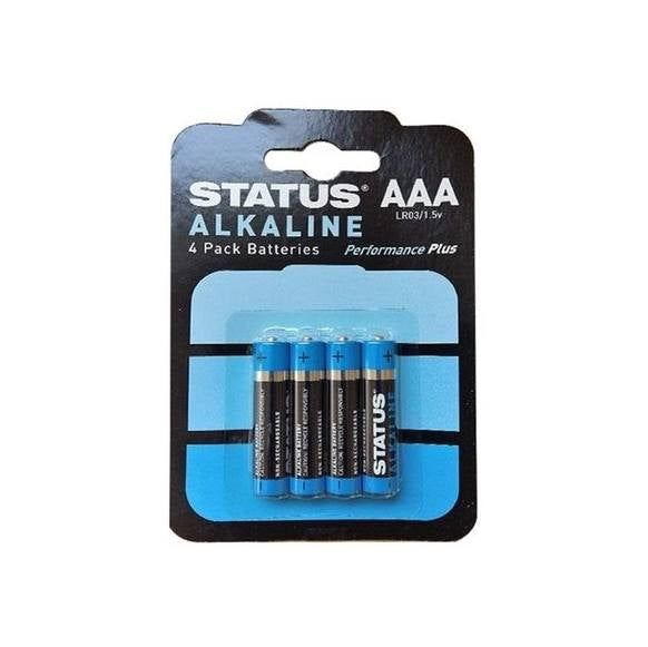 AAA Alkaline Batteries - 4 Pack