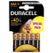 Duralock 6 Cell Battery Card - AAA