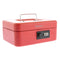 8 Combination Cash Box - Red