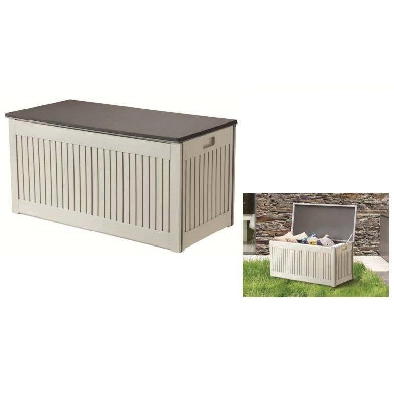 270 Litre Grey Outdoor Plastic Storage Box