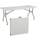 1.80m Heavy Duty Folding Table- White