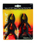 3.5 Nylon Spring Clamps - 4 PACK