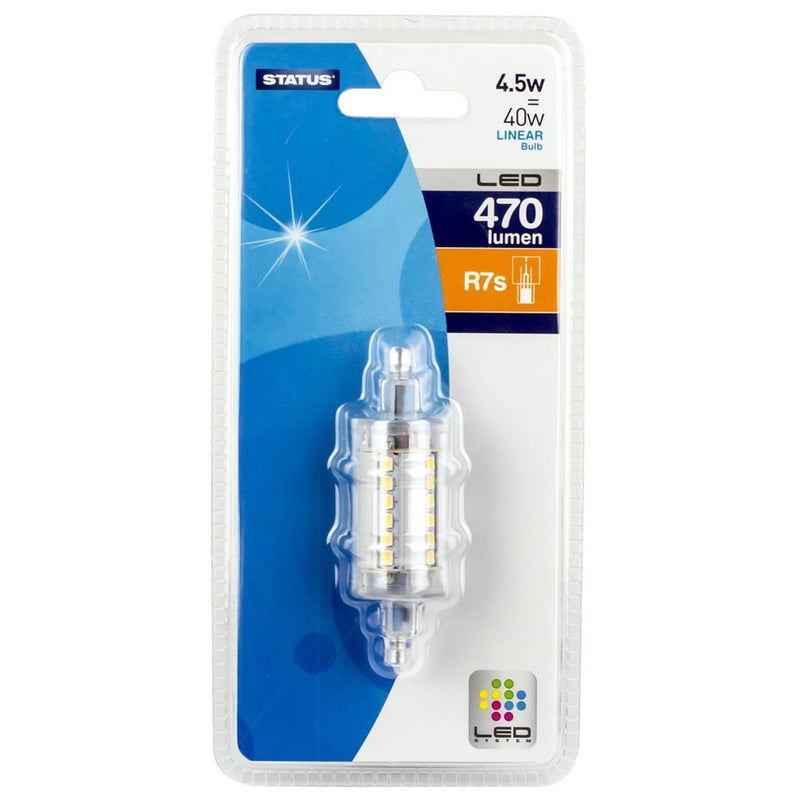 4.5W 78mm R7 Linear LED Bulb