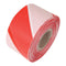 75mm x 500M Barrier Tape Roll - Red and White