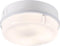 IP65 16W Round Bulkhead with Opal Diffuser - White