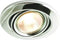 GU10 50W Recessed Tilt Downlight - Chrome