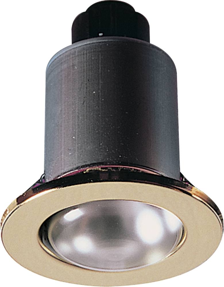 R63 60W Fixed Downlight - Brass