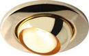 R80 80W Eyeball Downlight - Brass