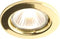 GU10 50W Recessed Fixed Downlight - Brass