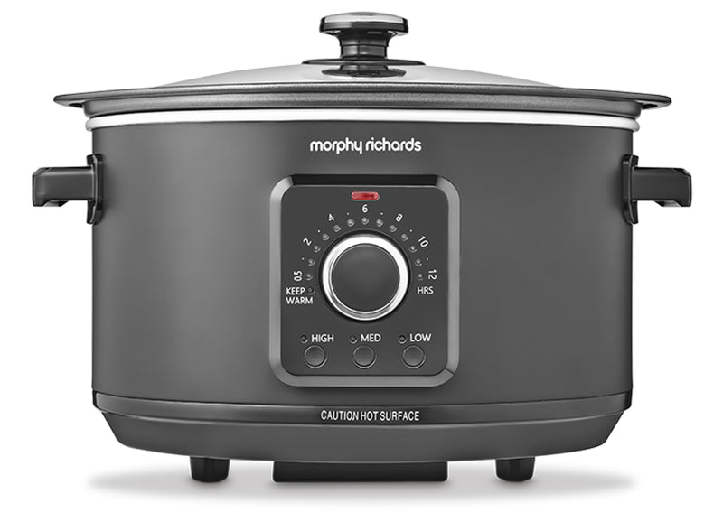 Morphy Richards Easy Time 3.5L Slow Cooker - Black