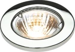 IP20 12V 50W max. L/V Downlights with Bridge - Chrome