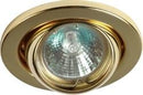 50W max. L/V Eyeball Downlights with Bridge - Brass