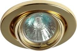 50W max. L/V Eyeball Downlights with Bridge - Brass