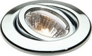 50W max. L/V Gimbal Downlight - Chrome