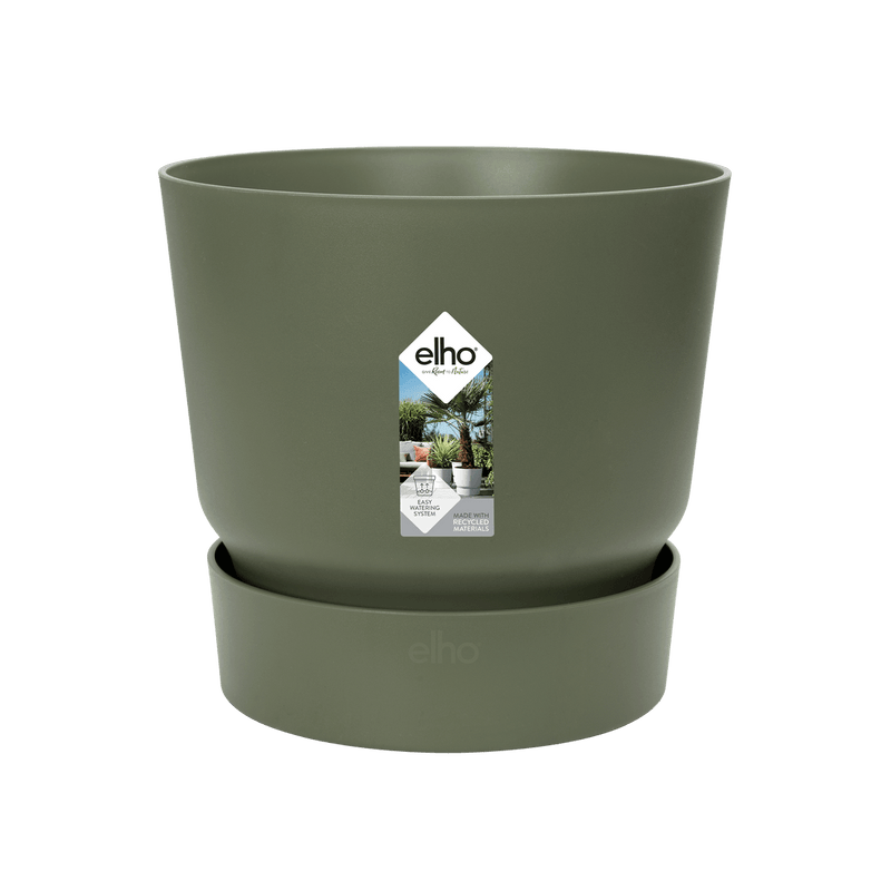 Greenville Round 47cm Pot - Leaf Green
