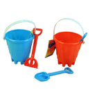 5.5 Bucket with Spade & Rake - Red