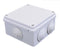 Square IP56 Junction Box With Rubber Grommets - 100mm