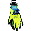 Hi-Vis Latex Gloves - Large, Yellow